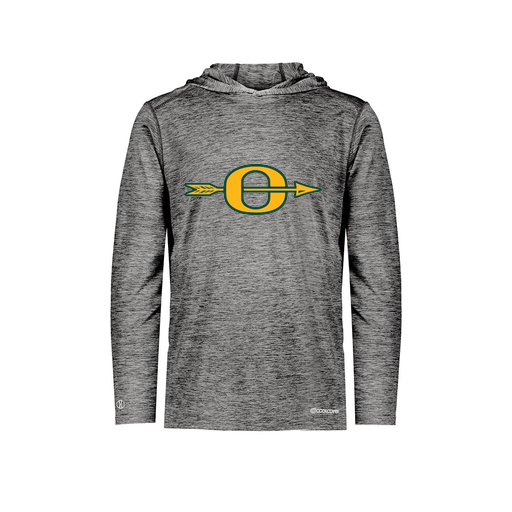 [FOLHCGBK-AS-LOGO1] Decker Men's Charge Hoodie (Adult S, Black, Logo 1)