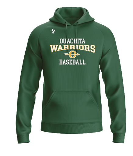 Ouachita Baseball - Green Warriors Hoodie