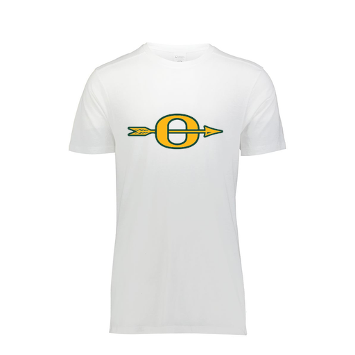 [FTSCUBWH-YS-LOGO1] Decker Youth Tri-Blend T-Shirt - Short Sleeve (Youth S, White, Logo 1)