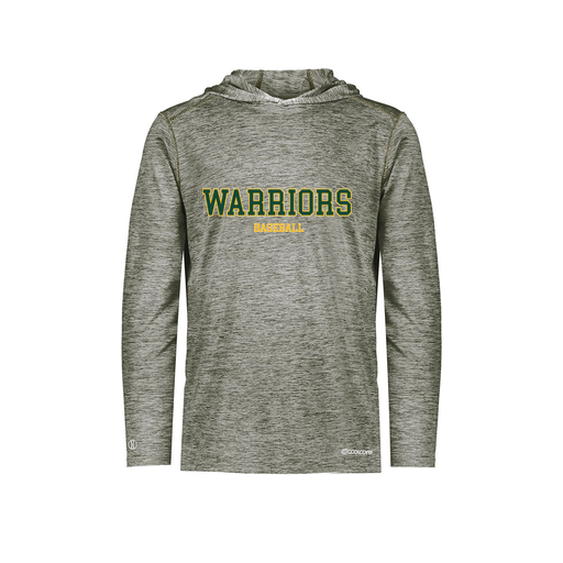 [FOLHCGGY-AS-LOGO2] Decker Men's Charge Hoodie (Adult S, Gray, Logo 2)