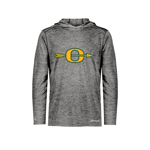 [FOLHCGBK-YS-LOGO1] Decker Youth Charge Hoodie (Youth S, Black, Logo 1)