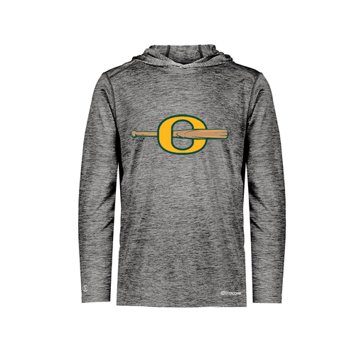 [FOLHCGBK-YS-LOGO3] Decker Youth Charge Hoodie (Youth S, Black, Logo 3)