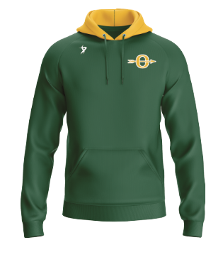 Ouachita Baseball - Lightweight Green Hoodie (Lightweight)
